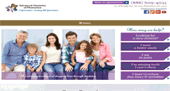 Desktop Screenshot of advanceddentistryofplantation.com